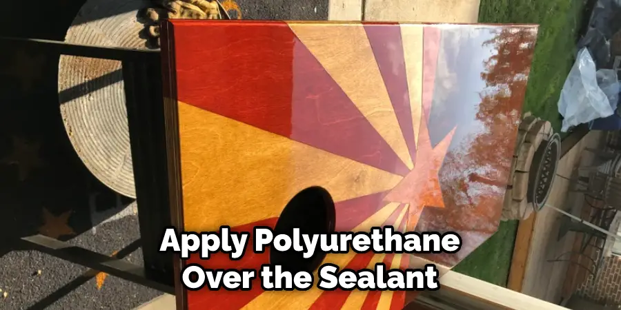 Apply Polyurethane Over the Sealant