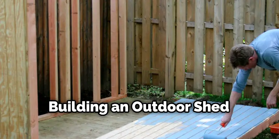 Building an Outdoor Shed