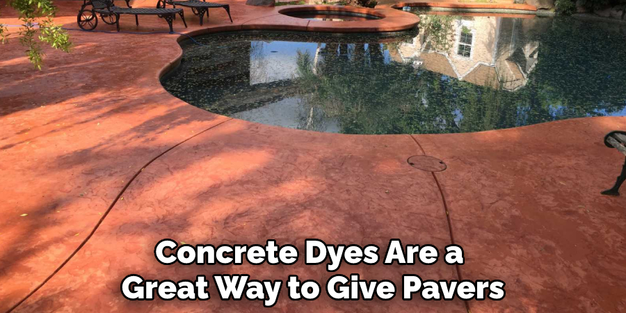 Concrete Dyes Are a Great Way to Give Pavers