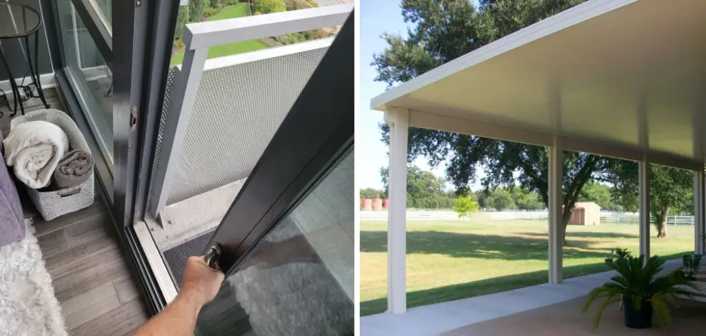 How to Make Patio Door Slide Easier