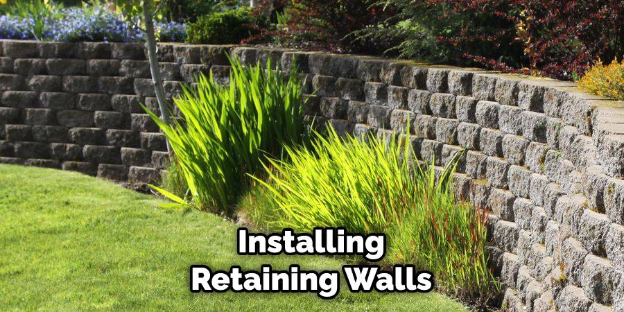 Installing Retaining Walls