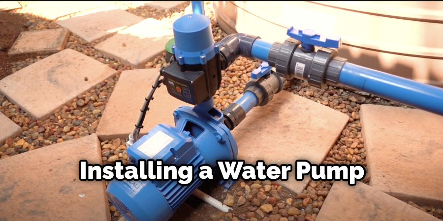 Installing a Water Pump