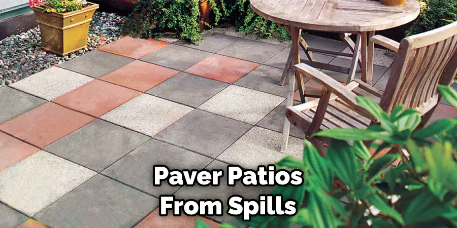 Paver Patios From Spills