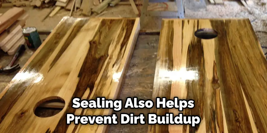 Sealing Also Helps Prevent Dirt Buildup