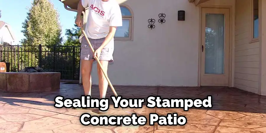 Sealing Your Stamped Concrete Patio