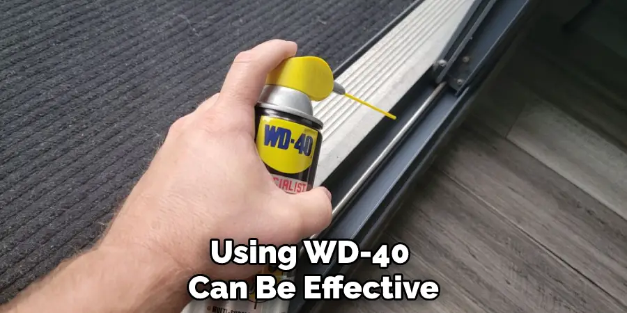 Using WD-40 Can Be Effective