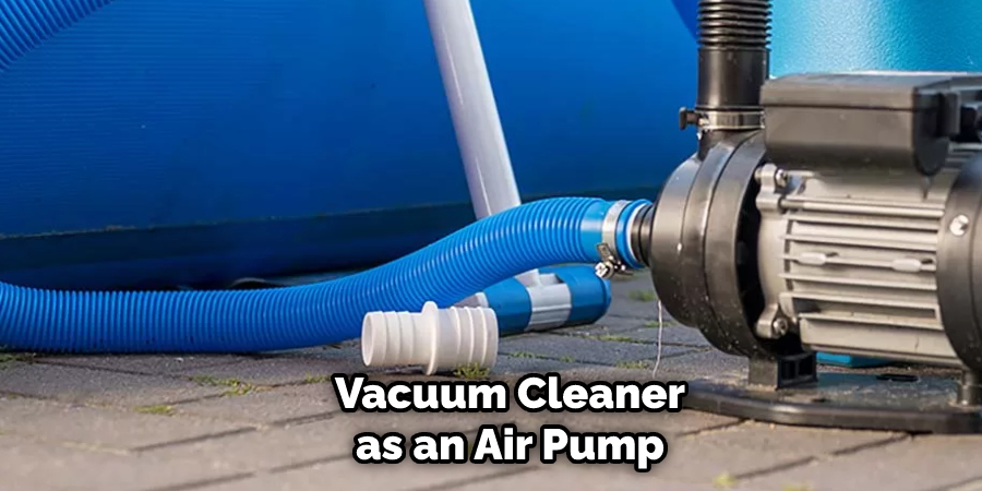 Vacuum Cleaner as an Air Pump