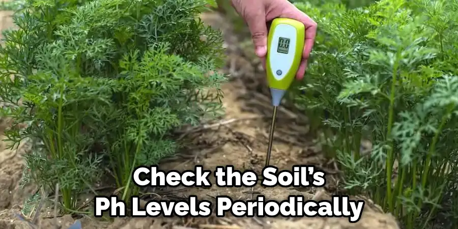 Check the Soil’s Ph Levels Periodically