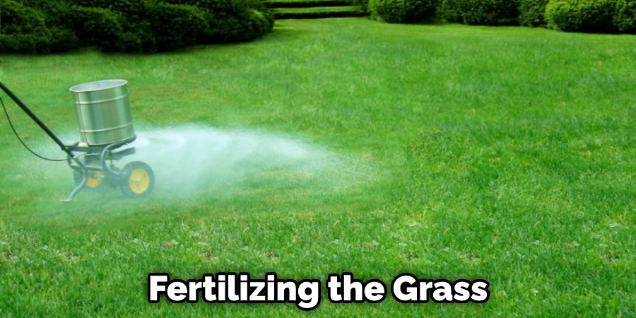 
Fertilizing the Grass
