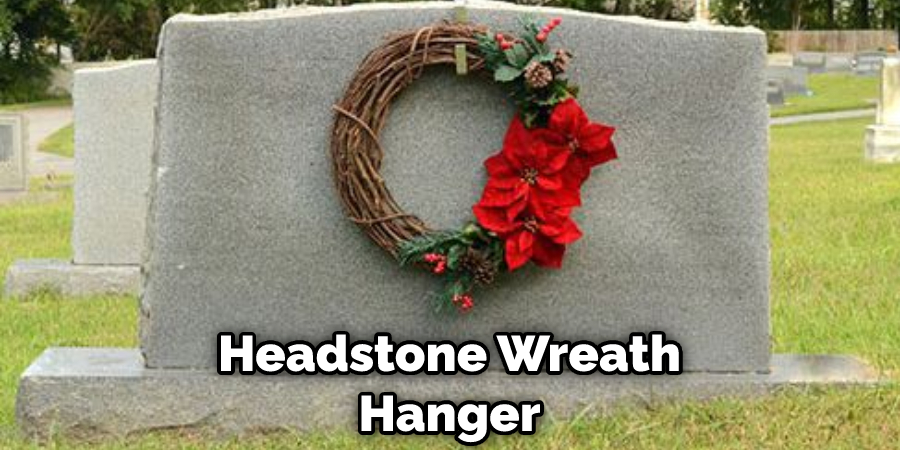 Headstone Wreath Hanger