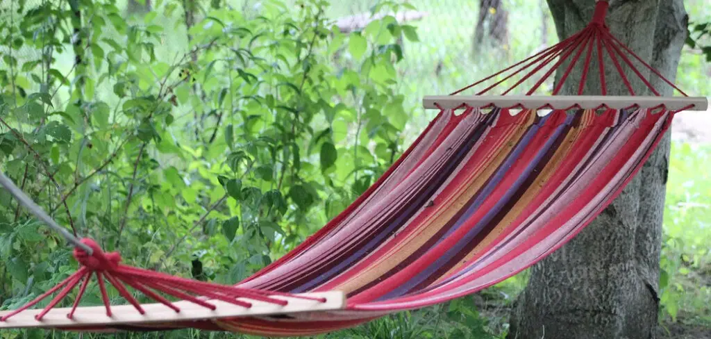 How to Hang a Hammock Without Trees