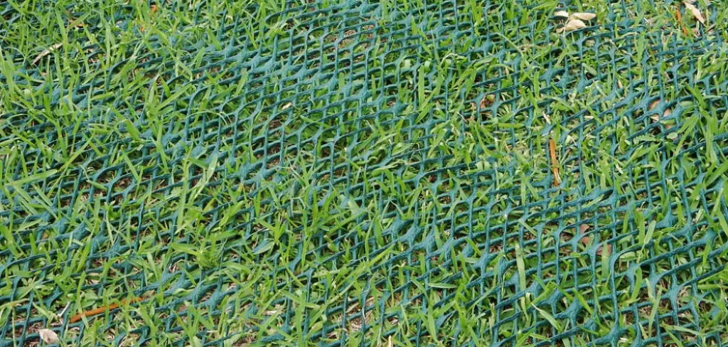 How to Remove Plastic Lawn Netting