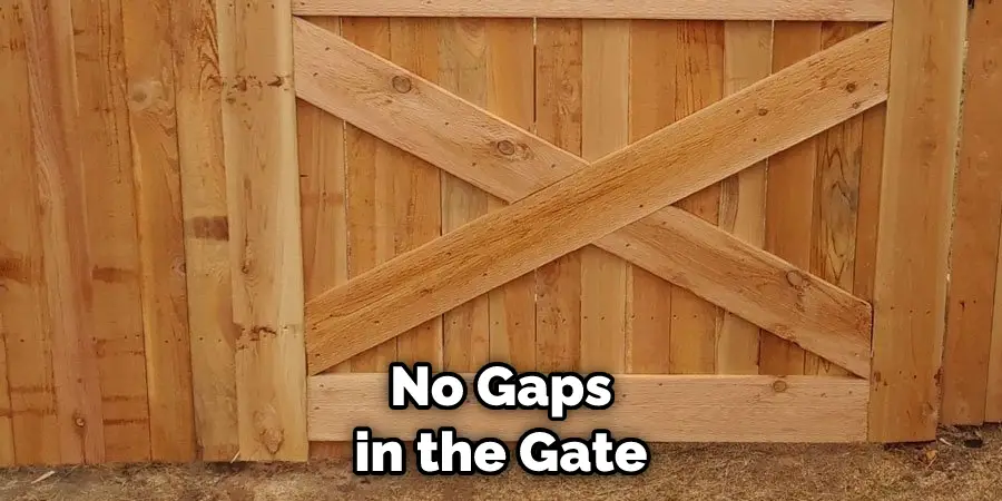 No Gaps in the Gate