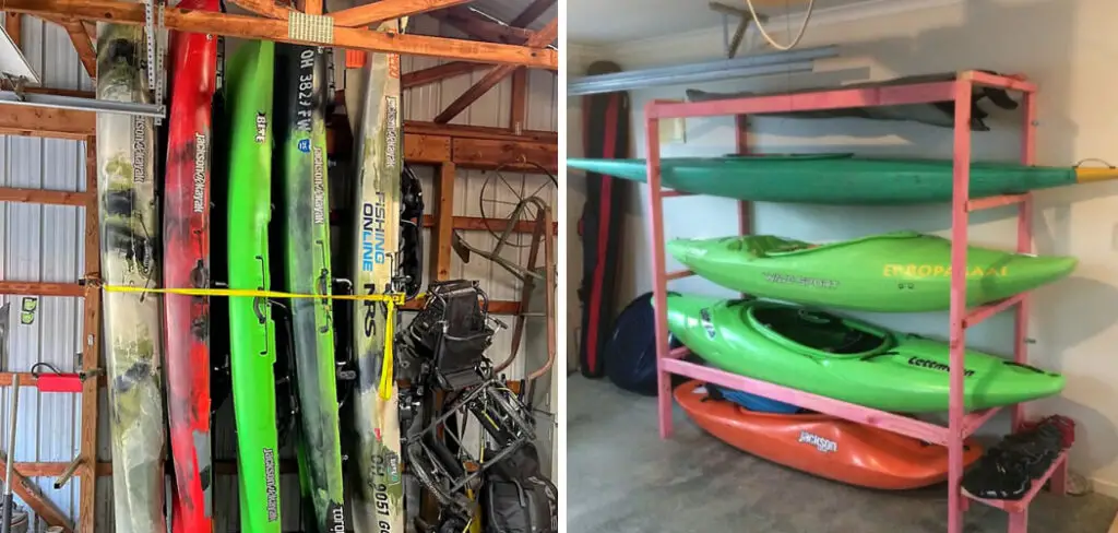 How to Build a Vertical Kayak Rack