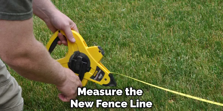 Measure the New Fence Line