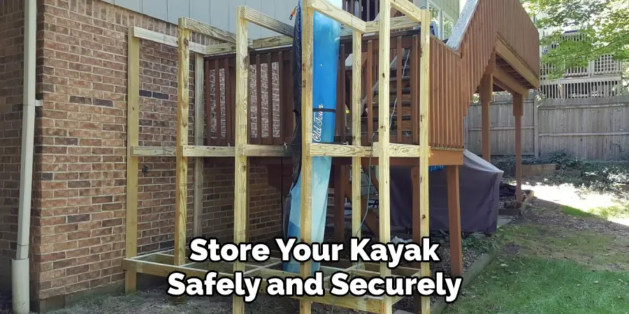 Store Your Kayak Safely and Securely