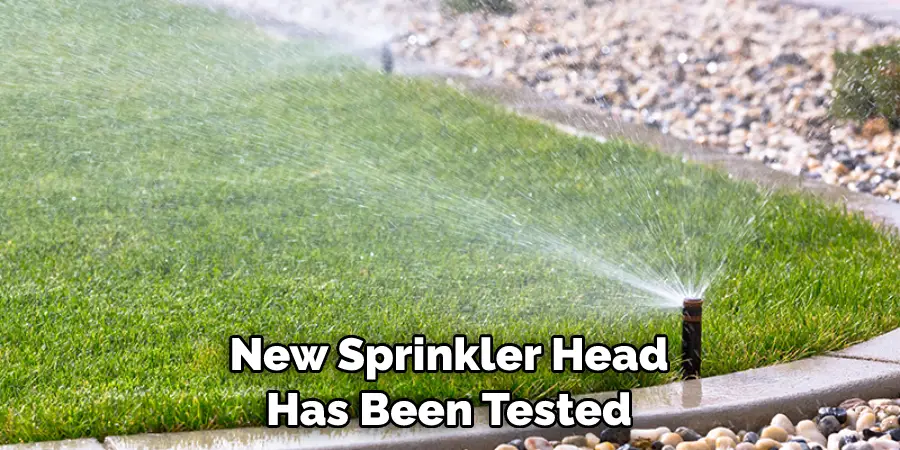 New Sprinkler Head Has Been Tested