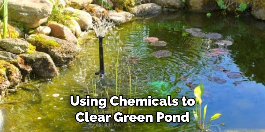 Using Chemicals to Clear Green Pond