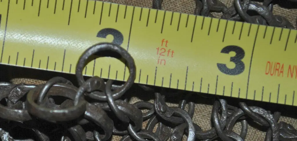 How to Measure Chain Link