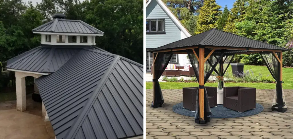 How to Put a Metal Roof on a Gazebo