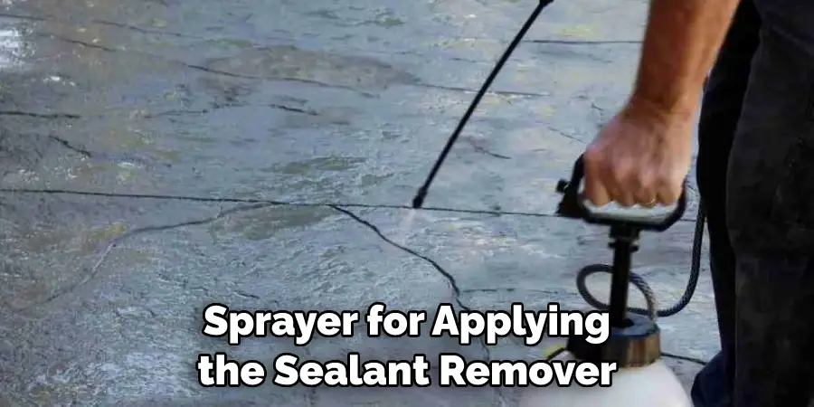 Sprayer for Applying the Sealant Remover