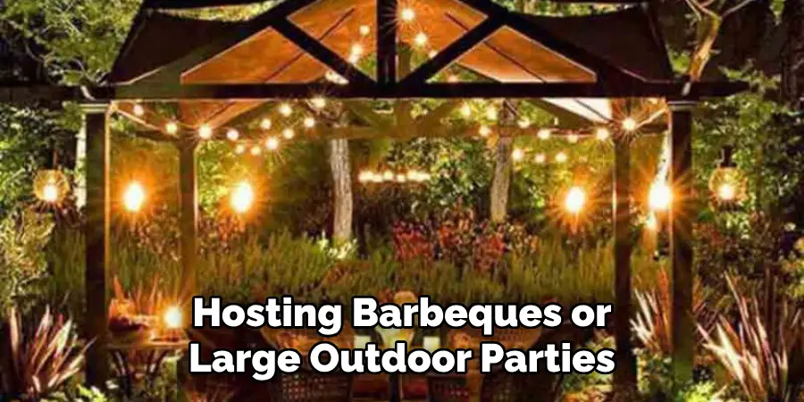 Hosting Barbeques or Large Outdoor Parties