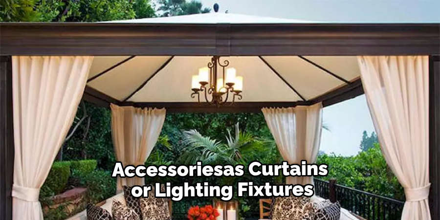 Accessoriesas Curtains or Lighting Fixtures
