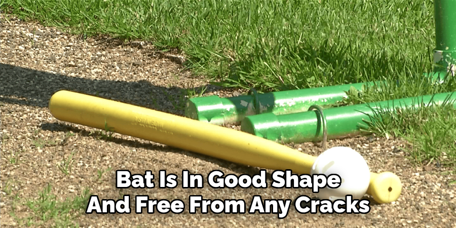 Bat Is In Good Shape And Free From Any Cracks