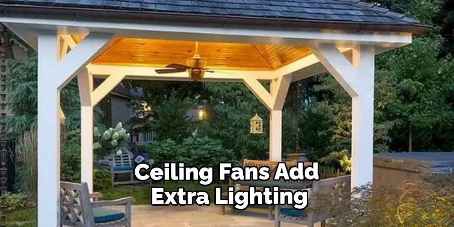 Ceiling Fans Add Extra Lighting