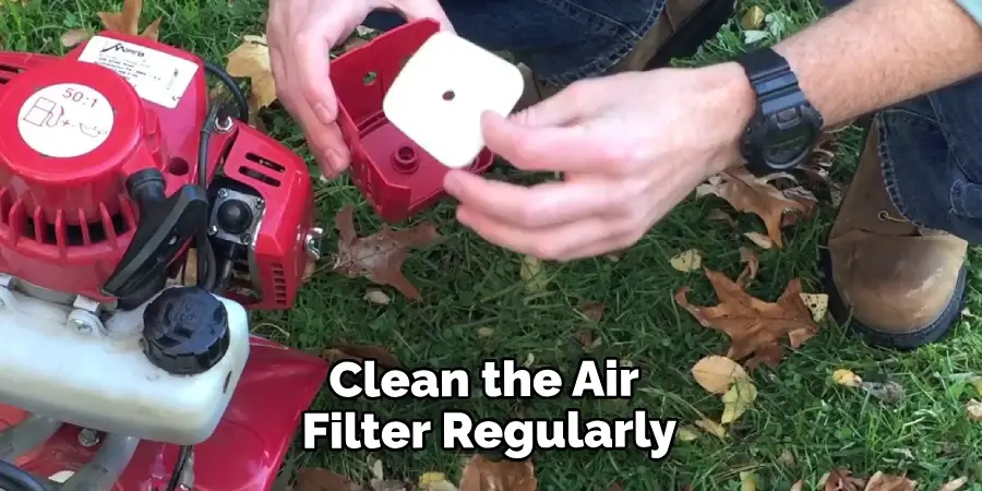 Clean the Air Filter Regularly