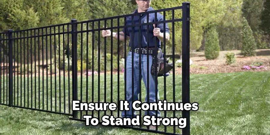Ensure It Continues To Stand Strong