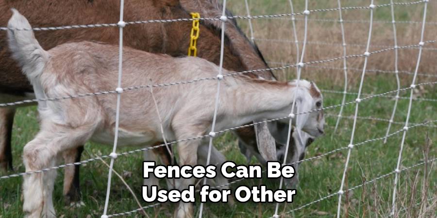 Fences Can Be Used for Other