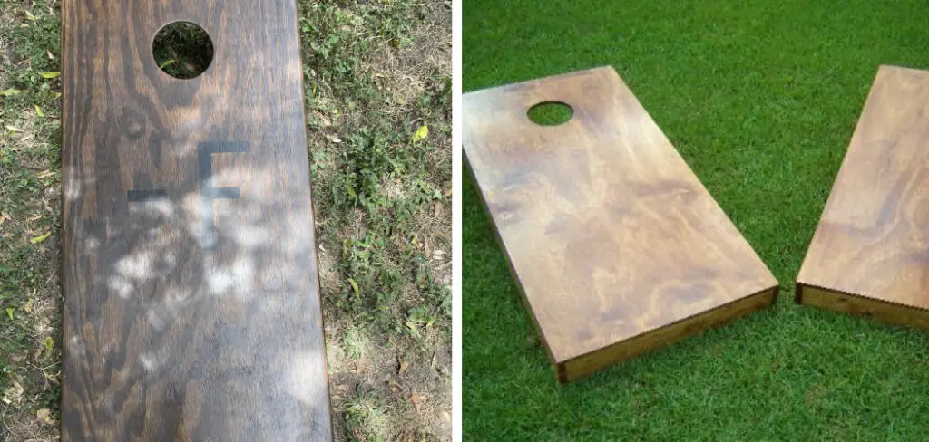 How to Make Cornhole Boards Slick