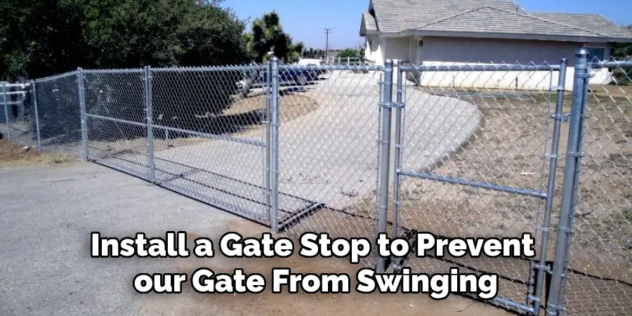 Install a Gate Stop to Prevent Your Gate From Swinging