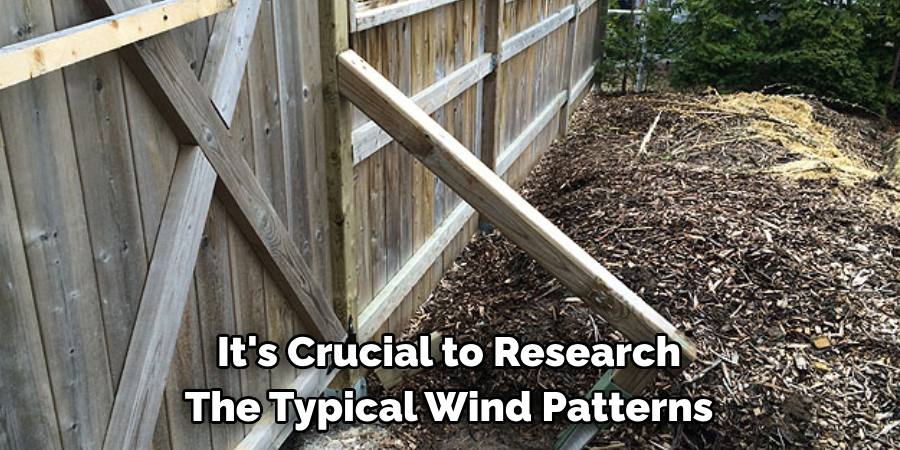 It's Crucial to Research 
The Typical Wind Patterns
