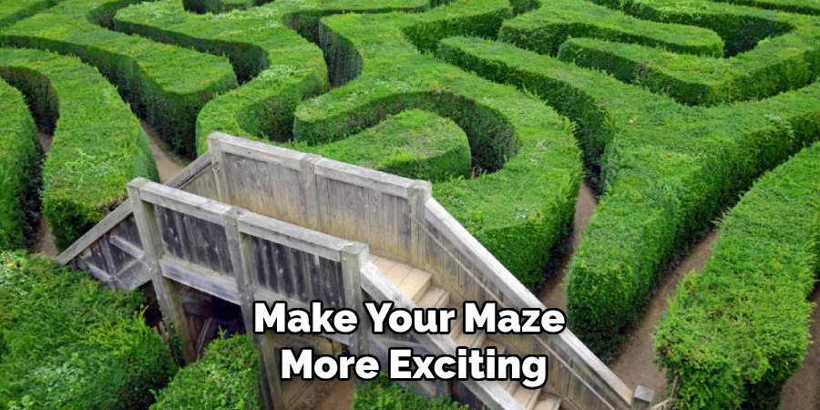 Make Your Maze More Exciting