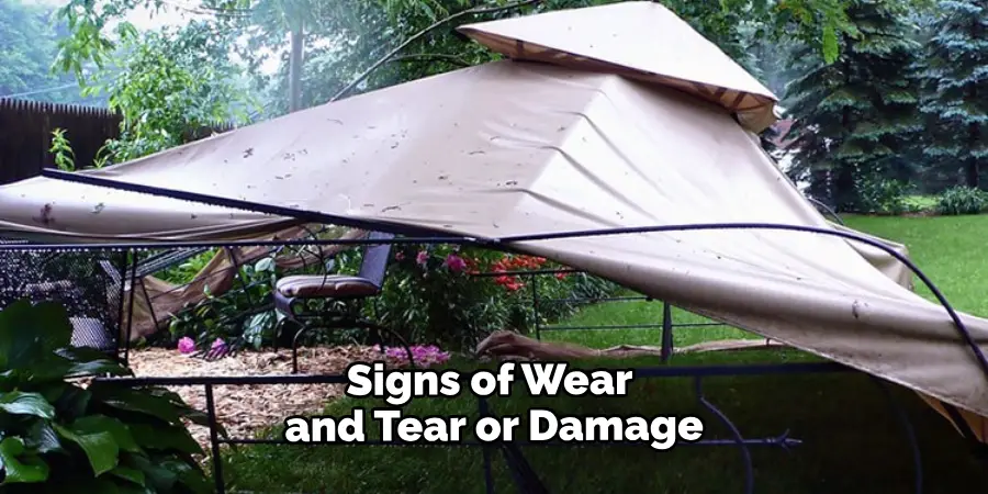 Signs of Wear and Tear or Damage