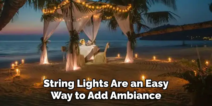 String Lights Are an Easy Way to Add Ambiance