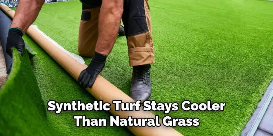Synthetic Turf Stays Cooler Than Natural Grass