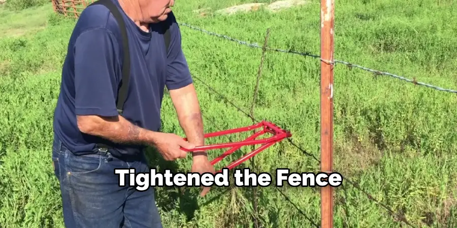 Tightened the Fence