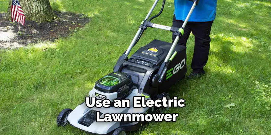 Use an Electric Lawnmower