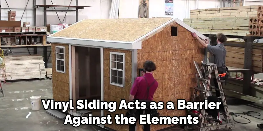 Vinyl Siding Acts as a Barrier Against the Elements