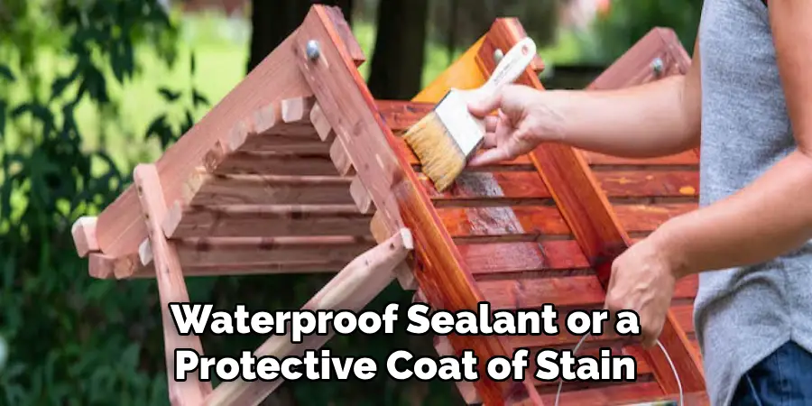 Waterproof Sealant or a Protective Coat of Stain