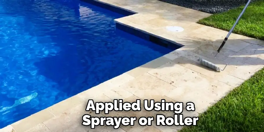 Applied Using a Sprayer or Roller