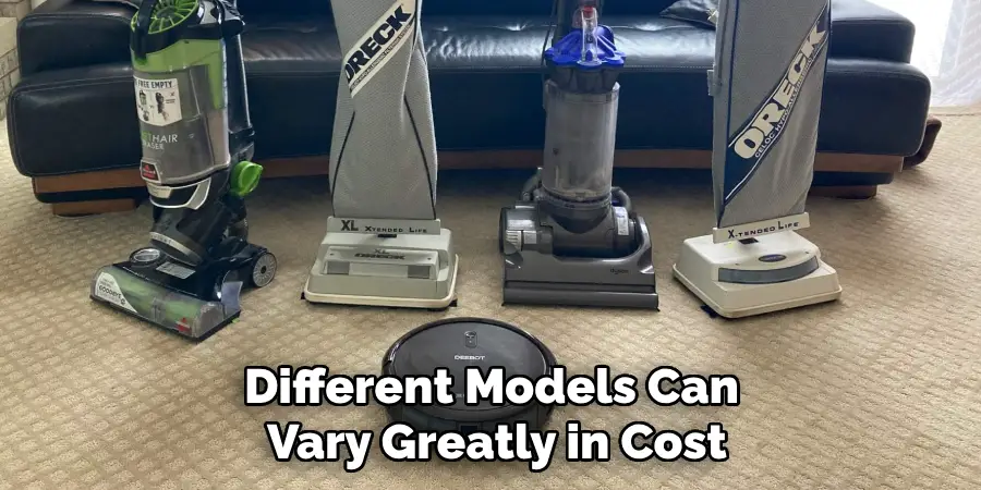 Different Models Can Vary Greatly in Cost