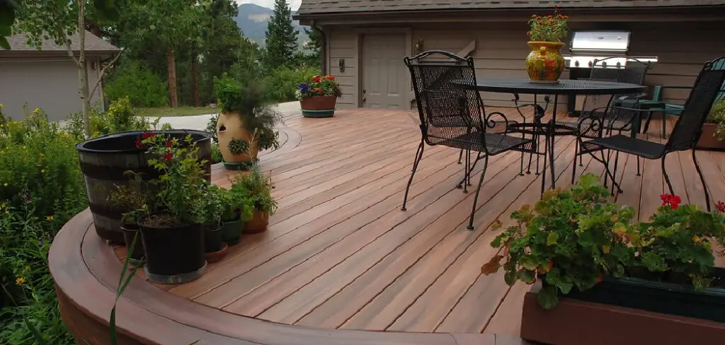 How to Bend Trex Decking