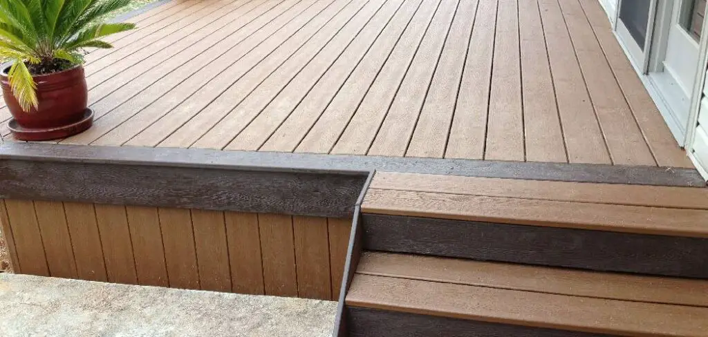 How Do You Hide the Ends of Trex Decking