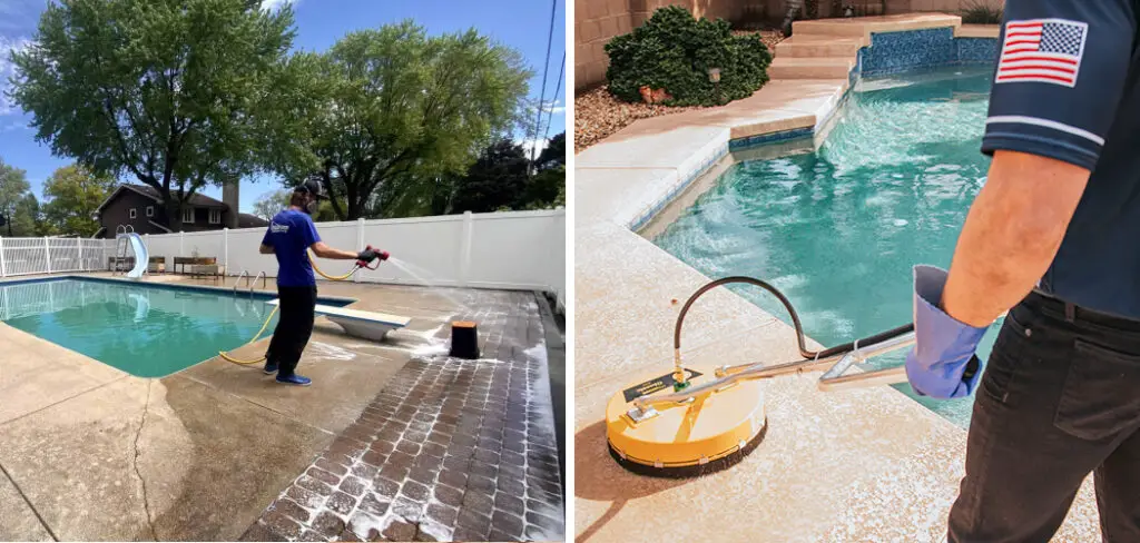 How to Clean a Pool Deck