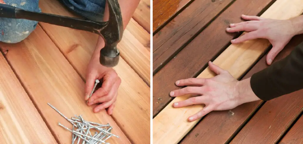 How to Fill Gaps in Wood Deck