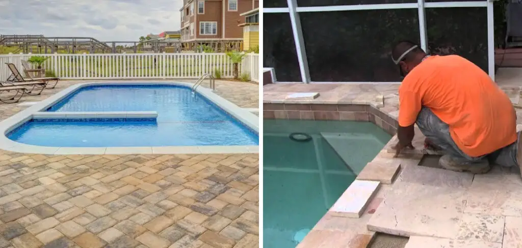 How to Fix Slippery Travertine Pool Deck